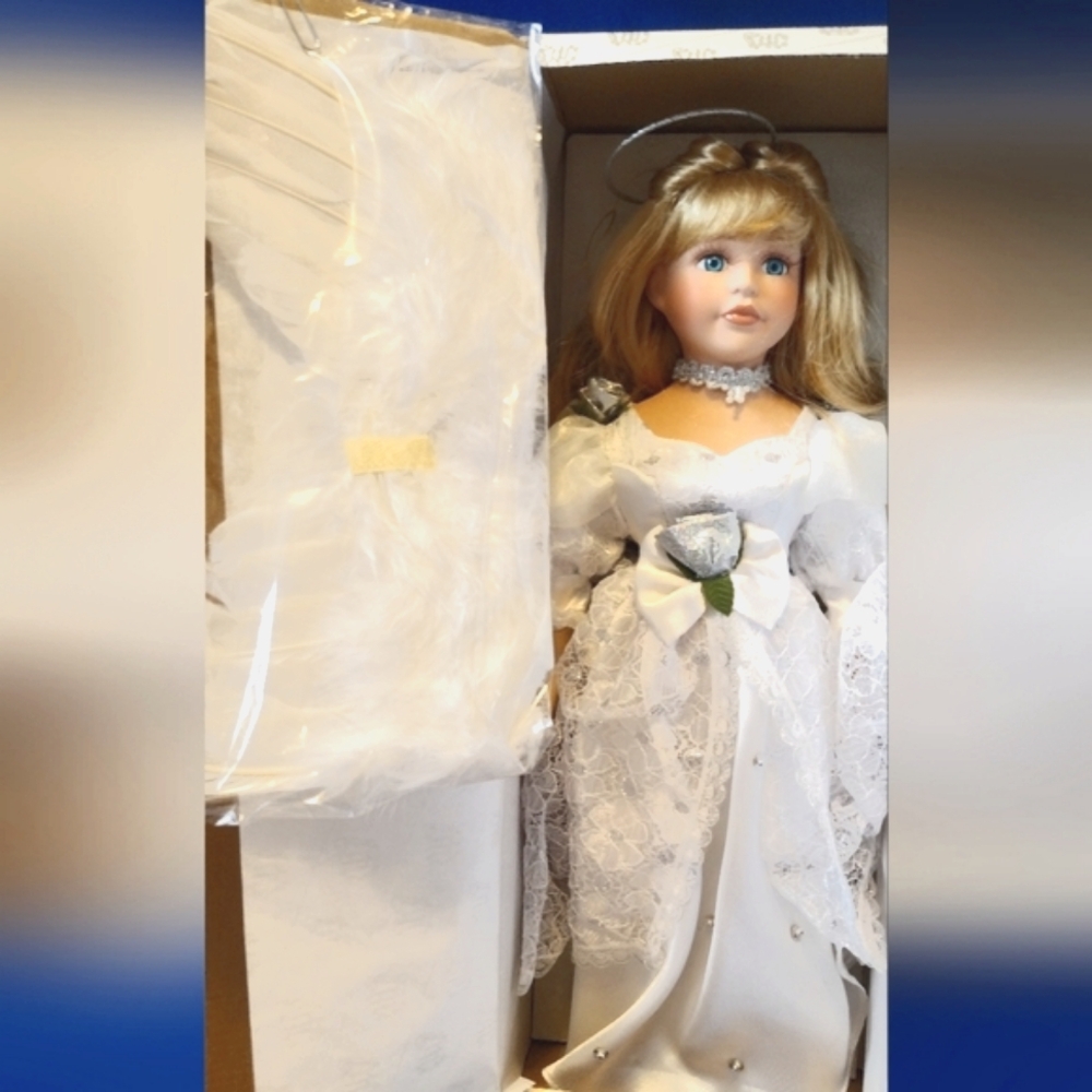 Fine Porcelain Doll Faith
